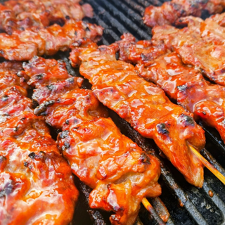Pork BBQ on-a-Stick