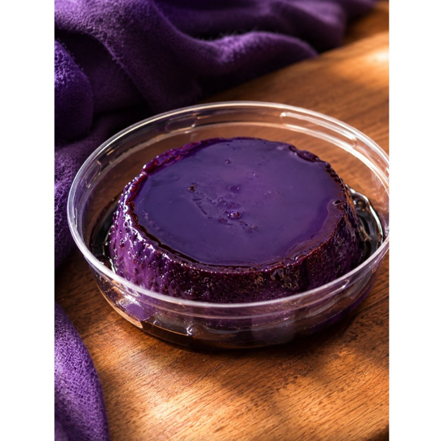 Velvet Ube Flan