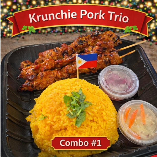 #1 Krunchie Pork BBQ Trio